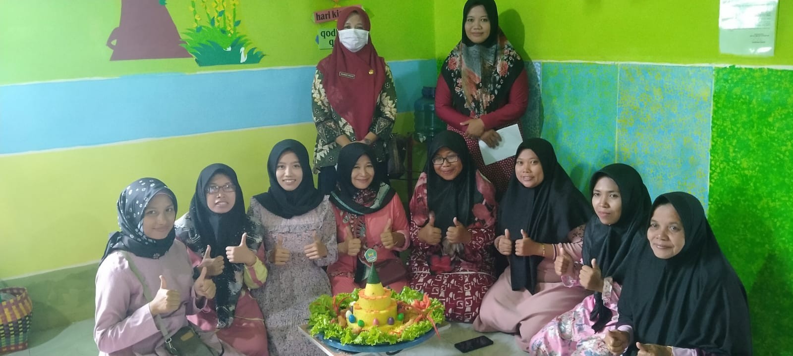 PUNCAK HARLAH YANG KE 14, KB. AT TAUFIQIYAH GELAR PENTAS SENI