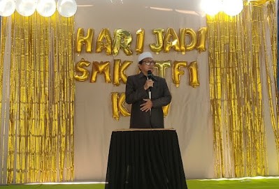 K. QUDSI HASYIM SEBUT SISWA DAN SISWI SMK CALON KREATOR HANDAL